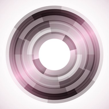 Dairelerden geometrik çerçeve, vektör soyut arkaplan, duvar kağıdı