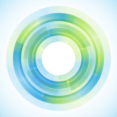 Dairelerden geometrik çerçeve, vektör soyut arkaplan, duvar kağıdı