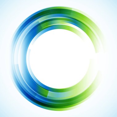 Dairelerden geometrik çerçeve, vektör soyut arkaplan, duvar kağıdı