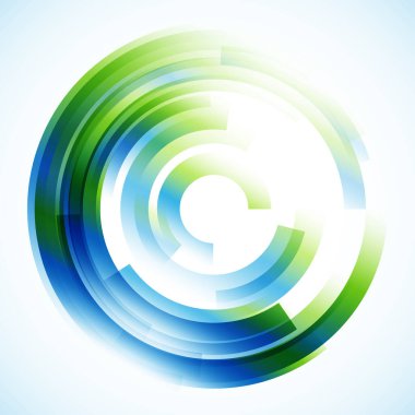 Dairelerden geometrik çerçeve, vektör soyut arkaplan, duvar kağıdı