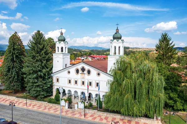 Panagyurishte Bulgaria Вересня 2022 Повітряний Вид Георгіївської Церкви Історичному Місті — стокове фото