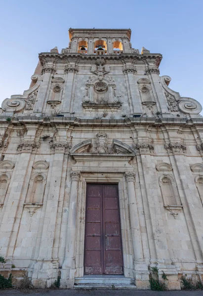 Kerk Spirito Santo Siracusa Sicilië Rooms Katholieke Kerk Barokke Stijl — Stockfoto