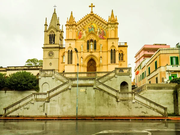 Travel Italy Chiesa Parrocchiale Della Madonna Pompei Messina Sicily — Stock Photo, Image