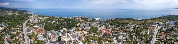 stock image Aerial view of resort St. St. Konstantin and Elena, Varna, Bulgaria