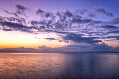 Karayip Denizi, Küba 'da çarpıcı manzaralı gün doğumu