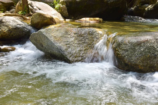 stock image Big rocks and waterfalls in southern Thailand travel 