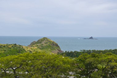 Güney Kore 'de güzel denizler ve adalar