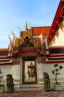 Pagoda ve Mimari Wat Pho, Bangkok, Tayland