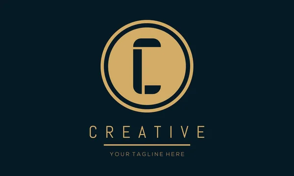 Modern Creative Logo Design Template Icon Initials Based Monogram Letters — Stock Vector