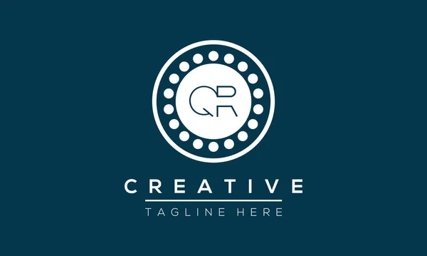 Initiële Letter Logo Met Moderne Typografie Vector Template Creatieve Brief — Stockvector
