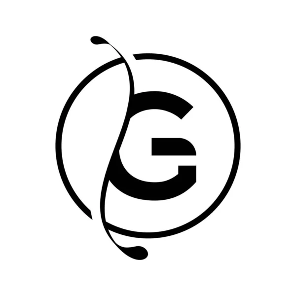 Αρχικό Πρότυπο Φορέα Σχεδιασμού Λογότυπου Αφηρημένη Επιστολή Σχεδιασμός Λογότυπου — Διανυσματικό Αρχείο
