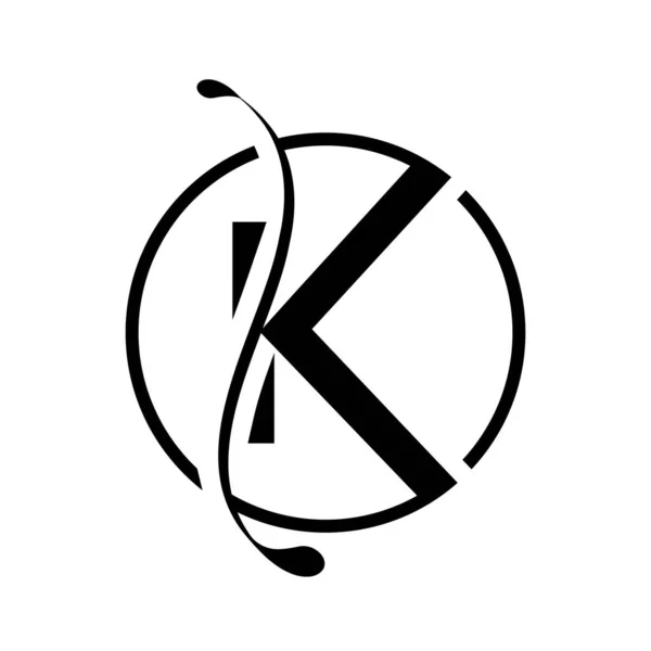 Початковий Вектор Дизайну Логотипу Абстрактний Дизайн Логотипу Letter — стоковий вектор
