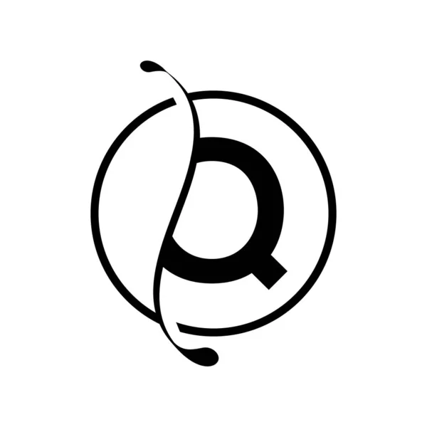 Початковий Дизайн Логотипу Векторний Шаблон Абстрактний Дизайн Логотипу Літера — стоковий вектор