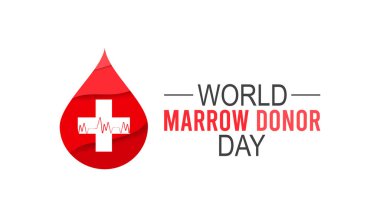 Dünya iliği bağış günü her yıl Eylül ayında gözlemlenir. Tatil konsepti arka planı, pankart, pankart, pankart tasarımı, Vektör illüstrasyon arka plan tasarımı.