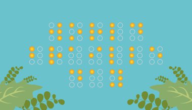 World Braille day observed each year during January. Education Awareness concept. Vector template for banner, greeting card, poster with background. clipart