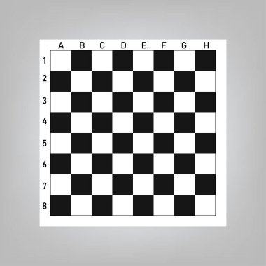 Creative vector illustration of chess board set isolated on transparent background. Art design checkered, checkerboard, chessboard. Abstract concept graphic elementec. Vector