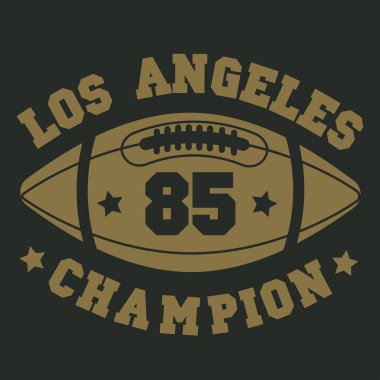 Atletik spor tipografisi, tişört grafikleri, vektör illüstrasyonu