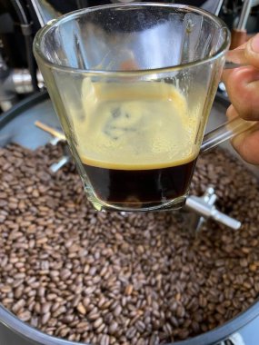 Coffee beans originating from the Central Aceh region