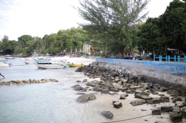 Koh Larn Pattaya 'daki güzel sahil, Tayland