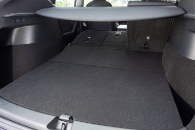 Hong Kong, Çin 15 Şubat 2023 Tesla Model Y 2023 Kamyon 15 Şubat 2023, Hong Kong.