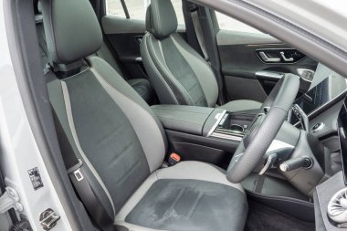 Hong Kong, Çin 15 Ocak 2023 Mercedes-Benz GLS SUV 2023 İç İşleri 15 Ocak 2023, Hong Kong.