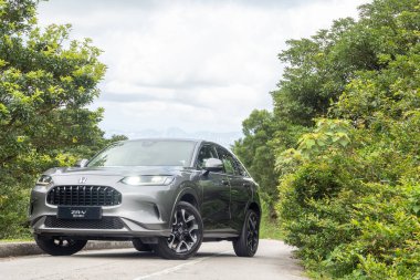 Hong Kong, Çin 10 Temmuz 2023 Honda ZR-V 2023 Test sürüşü 10 Temmuz 2023, Hong Kong.