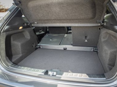 Hong Kong, Çin 15 Ocak 2023 Mercedes-Benz 200 SUV 2023 Boot Bot 11 Ekim 2023, Hong Kong.