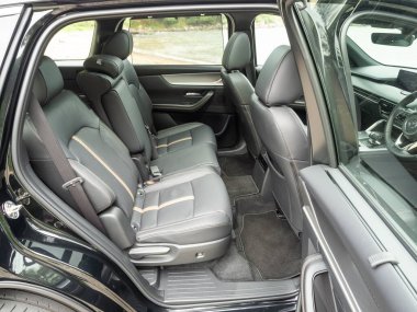 Hong Kong, Çin 17 Ekim 2023 Mazda CX-90 SUV 2023 17 Ekim 2023, Hong Kong.