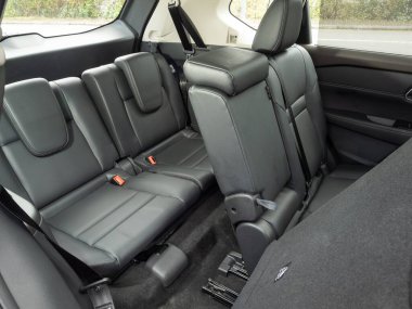 Hong Kong, Çin 15 Ocak 2023 Nissan X-Trail SUV 2023 İç İşleri 15 Ocak 2023, Hong Kong.