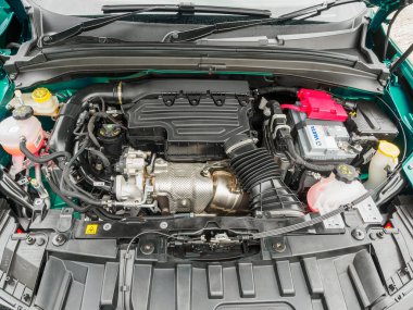 Hong Kong, Çin 22 Nisan 2024: Alfa Romeo Tonale Motor, Hong Kong 22 Nisan 2024