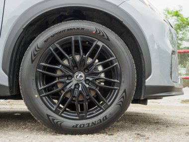 Hong Kong, Çin 22 Mayıs 2024: Lexus LBX Hybrid 2024 Çark 22 Mayıs 2024