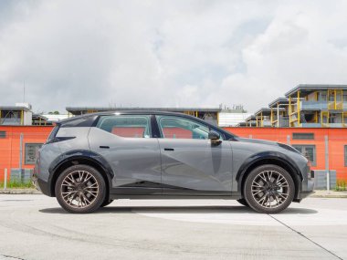 Hong Kong, Çin 24 Haziran 2024: Zeekr X EV 2024 Test Sürüşü 24 Haziran 2024, Hong Kong.