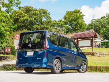 Hong Kong, Çin 15 Temmuz 2024 Nissan Serena e-Power 2024 Test sürüşü 15 Temmuz 2024.
