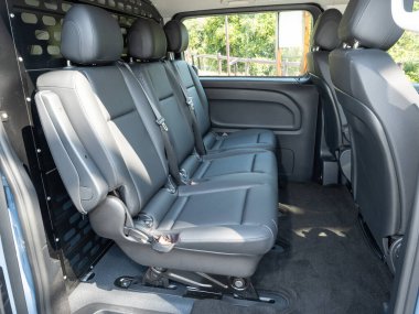 Hong Kong, Çin 29 Ocak 2025: Mercedes-Benz Vito 116 VAN İç İşleri 29 Ocak 2025, Hong Kong.