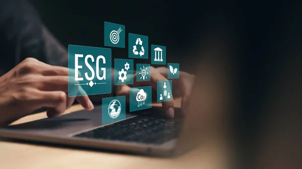ESG environment social governance investment business concept
