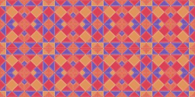 Soyut çok renkli geometrik desen. Canlı, çok renkli, pürüzsüz bir desen çerçeveyi doldurur, eşsiz ve göz alıcı bir arka plan sağlar..