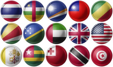 National Symbols. Country flags