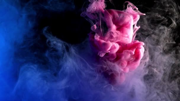 抽象的烟雾和液体 — 图库视频影像