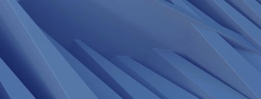 Soyut mavi kavramlı geometrik arkaplan. Pankart tasarımı için Hi-Tech arkaplanı.