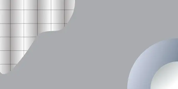 Beyaz ve gri geometrik şekilli üç boyutlu soyut arkaplan çizimi. dizayn şablonu.