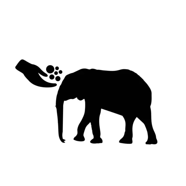Ícone Símbolo Alimentação Animais —  Vetores de Stock