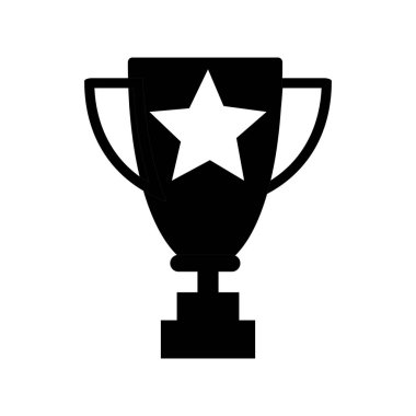 siyah kupa illüstrasyonu veya simgesi