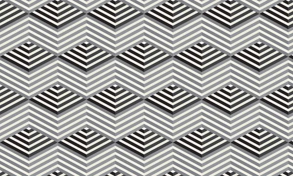 Illustration Vektor Einfache Nahtlose Muster Geometrische Webt Endlose Stilvolle Isoliert — Stockvektor