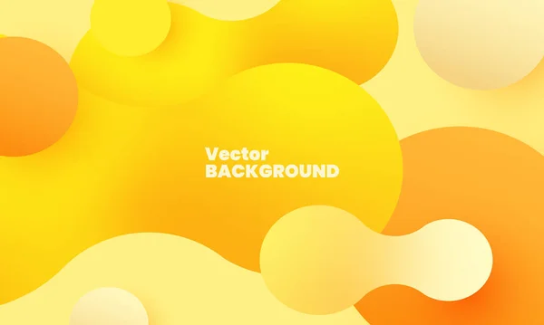 Arkaplanda izole edilmiş resimli sarı sıvı kabarcık şekilleri