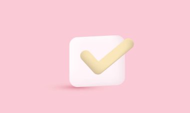 Görüntü gerçekçi 3d iyi koni simgesi arka planda izole