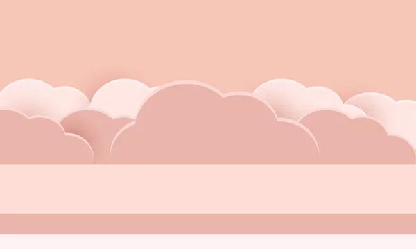 illustration realistic vector paper art digital craft style orange 3d creative isolated on background.Realistic vector illustration.