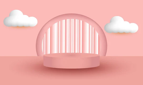 Çizim vektörü soyut 3d oda gerçekçi lüks arkaplan