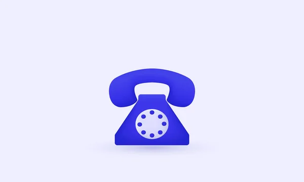 Ілюстрація Креативний Векторний Телефон Класична Ікона Сучасна Ізольована Фоні — стоковий вектор