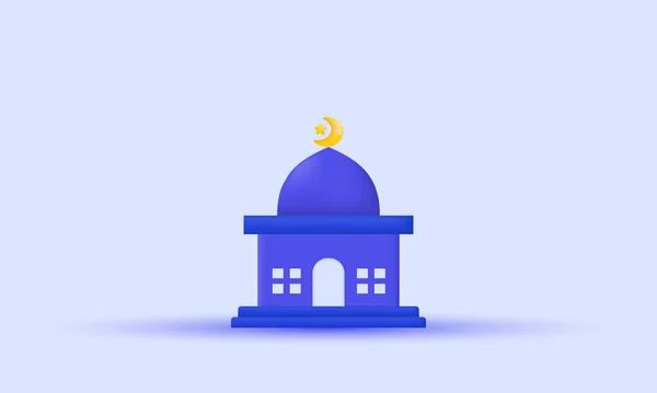 Einzigartige Moschee Vektor Symbol Symbole Isoliert Auf Dem Hintergrund — Stockvektor