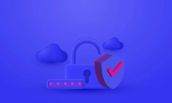Unique Security Vector Icon — Stock Vector